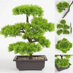 Artificial Plants Pine Bonsai Small Tree Pot Plants 