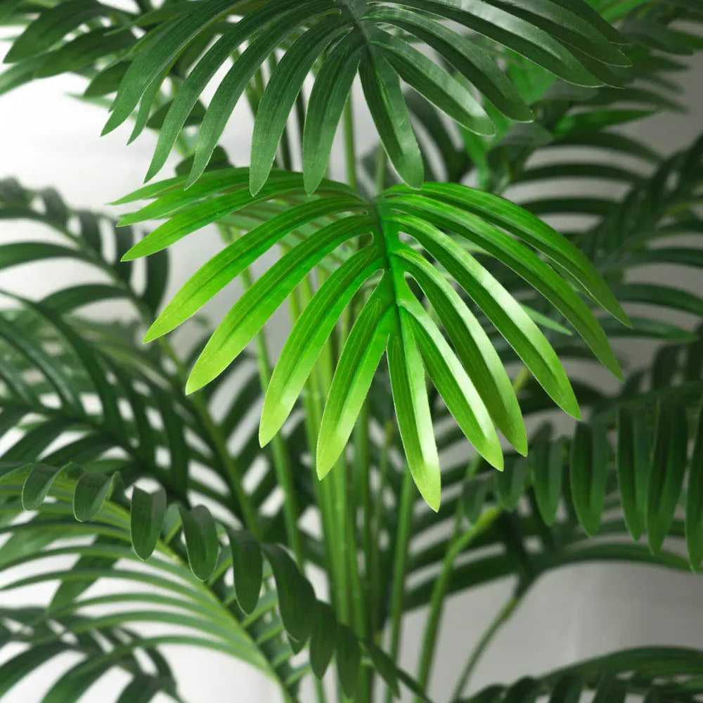 90-180Cm Large Fake Palm Tree Artificial Tropical Plants Plastic Monstera Leaves Big Olivetree Foliage for Home Garden Decor