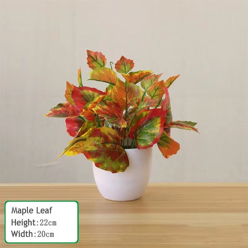 Artificial Plants Bonsai Fake Plants Home Decoration Accessories Plant Pot Office Decoration Living Room Decoration