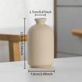 Nordic Ceramic Vase for Creative Flower Arrangement Hydroponic Plant Tabletop Living Room Decor Modern Minimalist Style