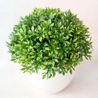 Artificial Plants Potted Bonsai Green Small Tree Plants Fake Flowers Potted Ornaments for Home Garden Decor Party Hotel Decor