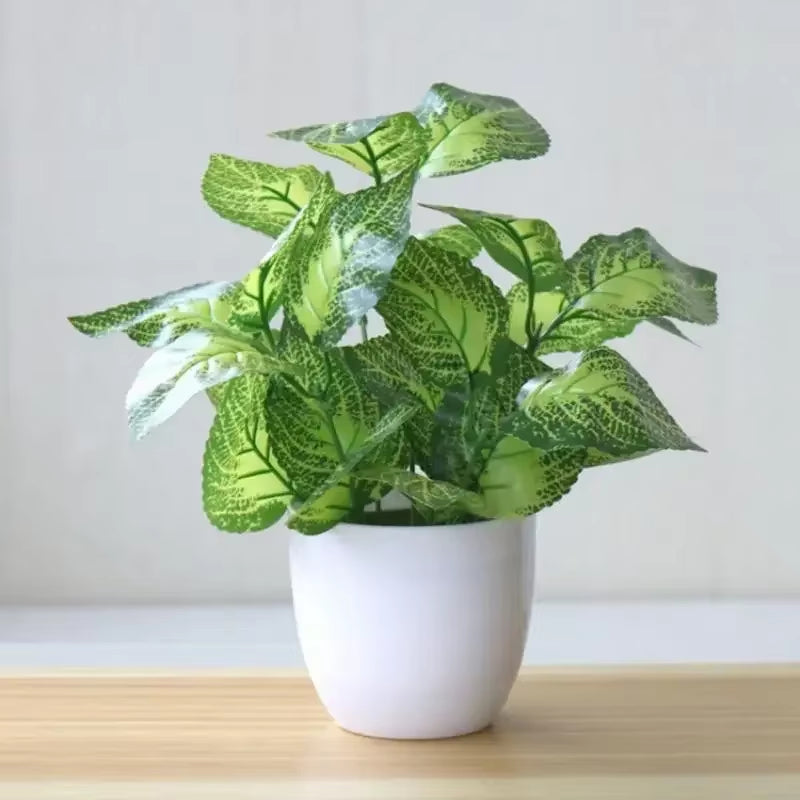 Artificial Plants Bonsai Fake Plants Home Decoration Accessories Plant Pot Office Decoration Living Room Decoration