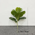 70In Ficus Artificial Tree Large Tropical Plants Plastic Fake Leafs Green Real Touch Banyan Tree for Home Garden Room Shop Decor