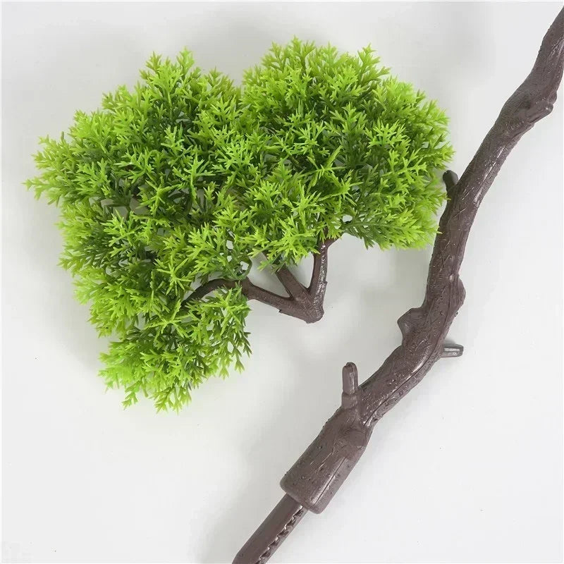 Artificial Plants Pine Bonsai Small Tree Pot Plants 