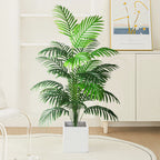 90-180Cm Large Fake Palm Tree Artificial Tropical Plants Plastic Monstera Leaves Big Olivetree Foliage for Home Garden Decor