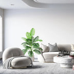 68-113Cm Large Artificial Palm Tree Tropical Fake Plants Green Plastic Palm Leafs Big Monstera Tree Branch for Home Garden Decor
