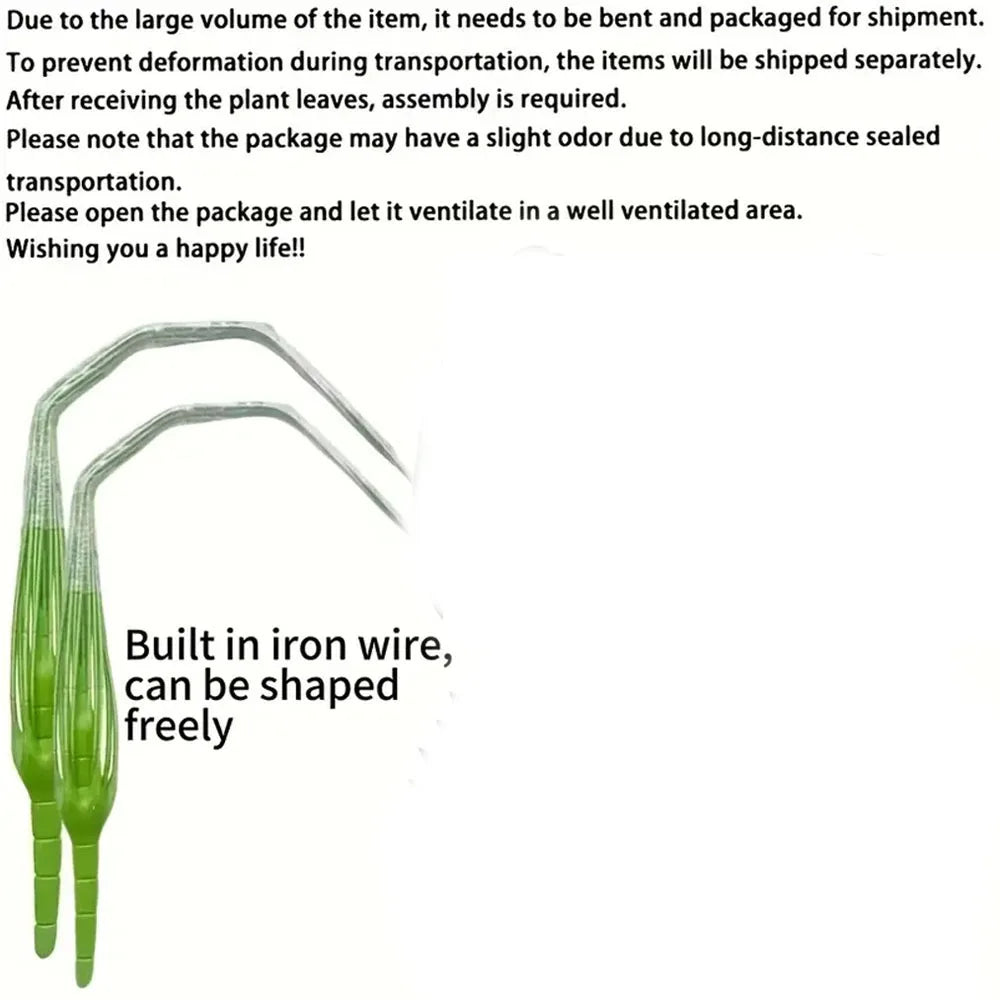 1PC 24Leaves Premium Extra-Large Artificial Banana Leaf Simulation Green Plant Suitable for Shop Garden Farmhouse Style Decora