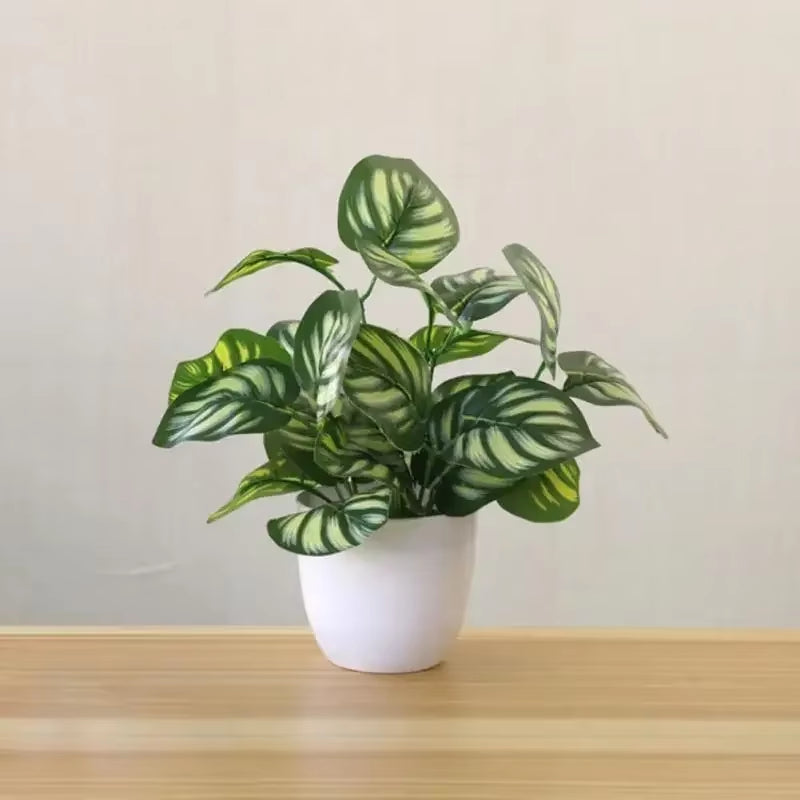 Artificial Plants Bonsai Fake Plants Home Decoration Accessories Plant Pot Office Decoration Living Room Decoration