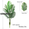 90-180Cm Large Fake Palm Tree Artificial Tropical Plants Plastic Monstera Leaves Big Olivetree Foliage for Home Garden Decor