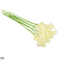 5/10 Heads Artificial Calla Lily Flowers PU Real Touch Wedding Decoration Fake Flowers Home Decoration Artificial Plants