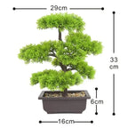 Artificial Plants Pine Bonsai Small Tree Pot Plants 