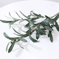 Artificial Olive Green Leaves Tree Branches Valentine'S Fruit Artificial Plants Photo Props Home Wedding Decortion Silk Flowers