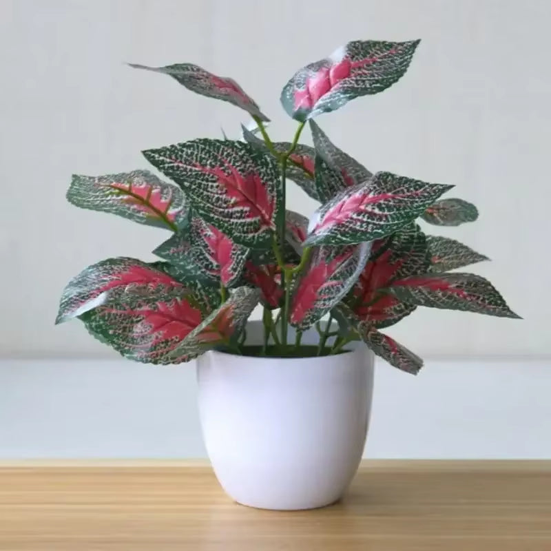 Artificial Plants Bonsai Fake Plants Home Decoration Accessories Plant Pot Office Decoration Living Room Decoration